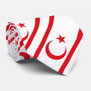 vlag van Noord-Cyprus Stropdas