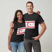 vlag van Noord-Cyprus T-shirt (Unisex)