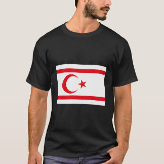 vlag van Noord-Cyprus T-shirt