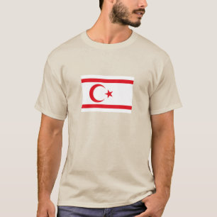 Vlag van Noord-Cyprus T-shirt
