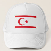 vlag van Noord-Cyprus Trucker Pet (Voorkant)