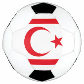 vlag van Noord-Cyprus Voetbal (Voorkant)