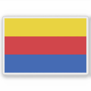 Vlag van Noord-Holland, Nederland Sticker