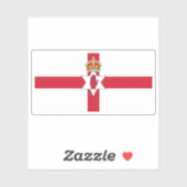 Vlag van Noord-Ierland (1924–1953) Sticker (Vel)