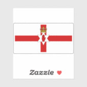 Vlag van Noord-Ierland (1953-1972) Sticker (Vel)