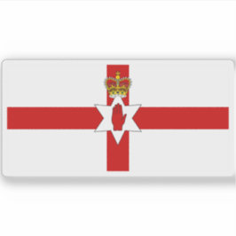 Vlag van Noord-Ierland (1953-1972) Sticker