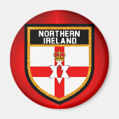 vlag van Noord-Ierland Magneet (Voorkant)