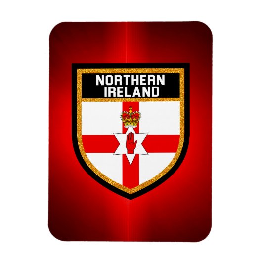 vlag van Noord-Ierland Magneet (Verticaal)