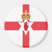 vlag van Noord-Ierland Magnet (Voorkant)