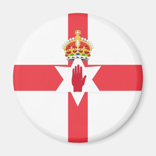 vlag van Noord-Ierland Magnet (Voorkant)