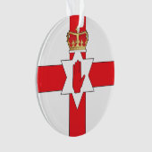 Vlag van Noord-Ierland Ornament (voorkant)