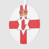 Vlag van Noord-Ierland Ornament (voorkant)