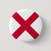 Vlag van Noord-Ierland Ronde Button 3,2 Cm (Voorkant)