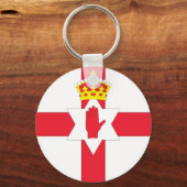 vlag van Noord-Ierland Sleutelhanger (Voorkant)