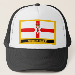 vlag van Noord-Ierland Trucker Pet