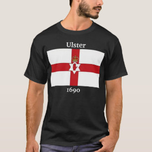vlag van Noord-Ierland, Ulster, 1690 T-shirt
