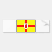 vlag van Noord-Ierland (Ulster) Bumpersticker (Voorkant)
