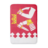 Vlag van Noord-Karelië Badmat (Voorkant Verticaal)