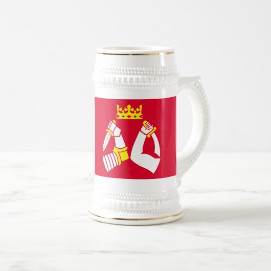 Vlag van Noord-Karelië Bierpul (Voorkant rechts)