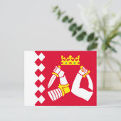 Vlag van Noord-Karelië Briefkaart (Staand voorkant)