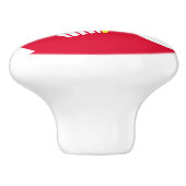 Vlag van Noord-Karelië Keramische Knop (Zijkant)