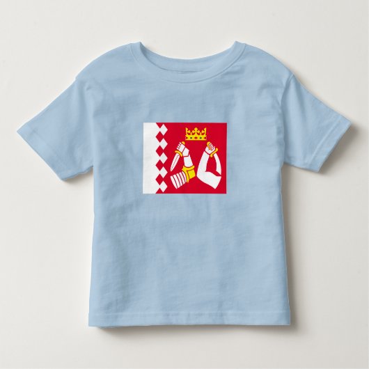 Vlag van Noord-Karelië Kinder Shirts (Voorkant)