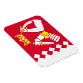 Vlag van Noord-Karelië Magneet (Rechterzijde)