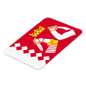Vlag van Noord-Karelië Magneet (Linkerzijde)