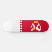 Vlag van Noord-Karelië Persoonlijk Skateboard (Horizontaal)