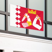 Vlag van Noord-Karelië Spandoek (Buitenkant Gebouw)