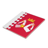 Vlag van Noord-Karelië Tegeltje (Zijkant)