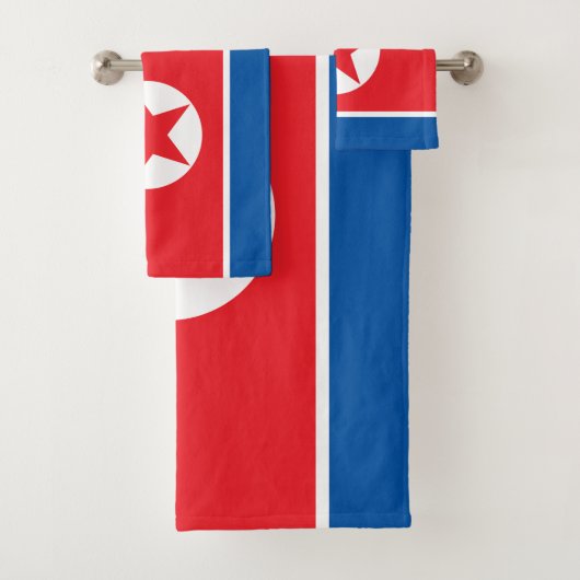 Vlag van Noord-Korea Bad Handdoek (Insitu)