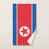 Vlag van Noord-Korea Bad Handdoek (Handdoek)