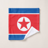 Vlag van Noord-Korea Bad Handdoek (Wasdoekje)