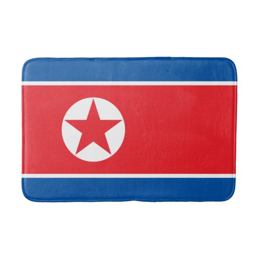 Vlag van Noord-Korea Badmat (Voorkant)