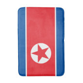 Vlag van Noord-Korea Badmat (Voorkant Verticaal)