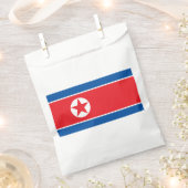 Vlag van Noord-Korea Bedankzakje (Geknipt)