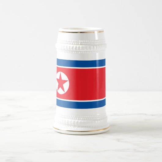 Vlag van Noord-Korea Bierpul (Center)