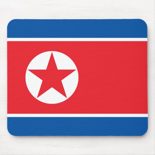 Vlag van Noord-Korea (DPRK) Muismat (Voorkant)