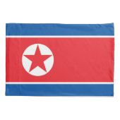 Vlag van Noord-Korea Kussensloop (Achterkant)