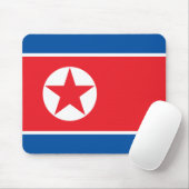 Vlag van Noord-Korea Muismat (Met muis)