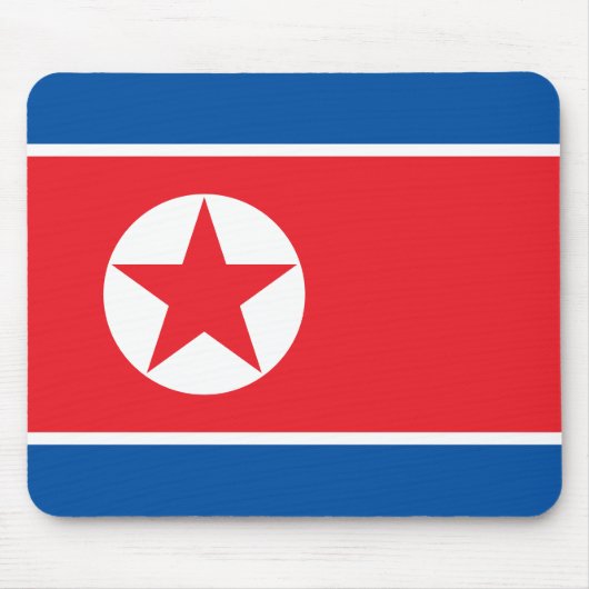 Vlag van Noord-Korea Muismat (Voorkant)