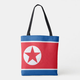 Vlag van Noord-Korea, Noord-Koreaanse vlag Tote Bag