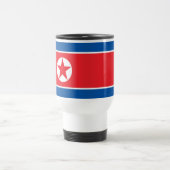 Vlag van Noord-Korea Reisbeker (Center)