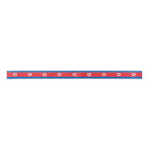 Vlag van Noord-Korea Satijnen Lint (Voorkant)