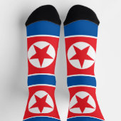Vlag van Noord-Korea Sokken (Top)