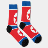 Vlag van Noord-Korea Sokken (Rechts)