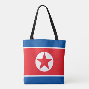 Vlag van Noord-Korea Tote Bag