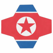 Vlag van Noord-Korea Voetbal (Enkel)