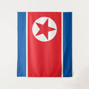 Vlag van Noord-Korea Wandkleed